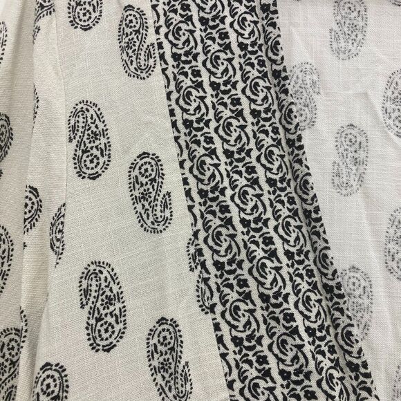 Zara Cream and Black Boho Top - Picture 5 of 14